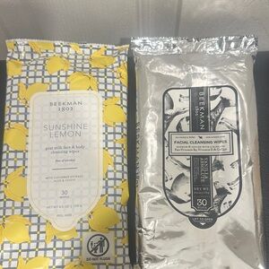 Beekman 1802 Sunshine Lemon and Vanilla Absolute Facial Wipes